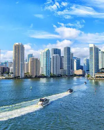 Rejseplan Florida Miami Skyline