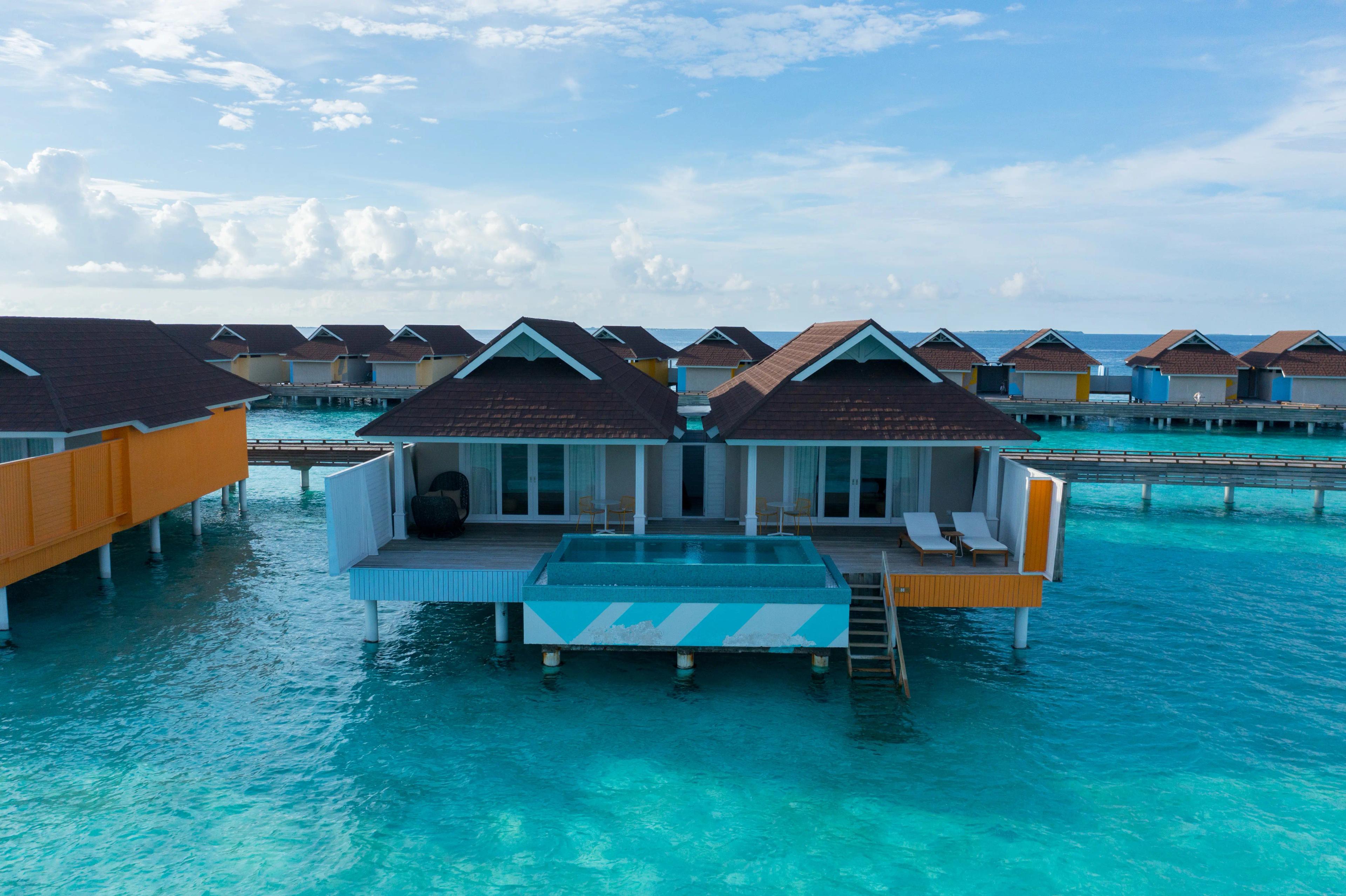 2 Bedroom Lagoon Overwater Villa With Pool